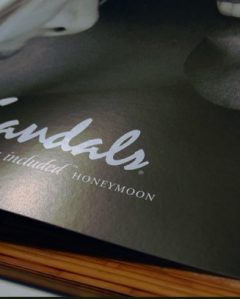 Sandals Beaches Honeymoon Brochure Sleeve